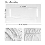 Maxbell Golf Cart Seat Cover Club Car Soft Dustproof Travel Lightweight Seat Blanket