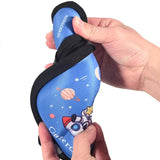 Maxbell Kids Bike Seat Cushion Cover for Boys Girls Thickened Bicycle Seat Protector Blue