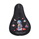 Maxbell Kids Bike Seat Cushion Cover for Boys Girls Thickened Bicycle Seat Protector Black