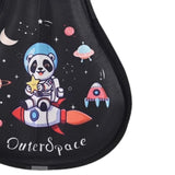 Maxbell Kids Bike Seat Cushion Cover for Boys Girls Thickened Bicycle Seat Protector Black