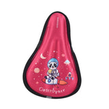 Maxbell Kids Bike Seat Cushion Cover for Boys Girls Thickened Bicycle Seat Protector Red
