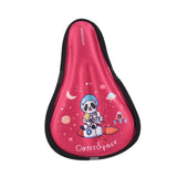 Maxbell Kids Bike Seat Cushion Cover for Boys Girls Thickened Bicycle Seat Protector Red
