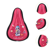 Maxbell Kids Bike Seat Cushion Cover for Boys Girls Thickened Bicycle Seat Protector Red
