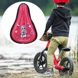 Maxbell Kids Bike Seat Cushion Cover for Boys Girls Thickened Bicycle Seat Protector Red