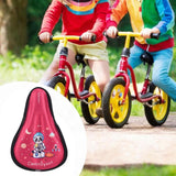 Maxbell Kids Bike Seat Cushion Cover for Boys Girls Thickened Bicycle Seat Protector Red