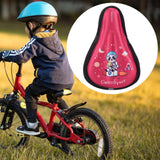 Maxbell Kids Bike Seat Cushion Cover for Boys Girls Thickened Bicycle Seat Protector Red