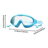 Maxbell Swimming Goggles for Kids Anti Fog Pool Glasses for Girls Boys Kids Children Blue