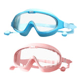 Maxbell Swimming Goggles for Kids Anti Fog Pool Glasses for Girls Boys Kids Children Blue