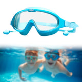 Maxbell Swimming Goggles for Kids Anti Fog Pool Glasses for Girls Boys Kids Children Blue