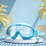 Maxbell Swimming Goggles for Kids Anti Fog Pool Glasses for Girls Boys Kids Children Blue