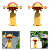 Maxbell Cute God of Wealth Holder Bike Phone Mount for Motorcycle Electric Motorbike Mirror Base