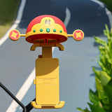 Maxbell Cute God of Wealth Holder Bike Phone Mount for Motorcycle Electric Motorbike Mirror Base