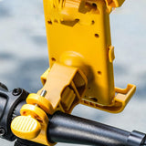 Maxbell Cute God of Wealth Holder Bike Phone Mount for Motorcycle Electric Motorbike Handlebar
