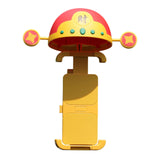 Maxbell Cute God of Wealth Holder Bike Phone Mount for Motorcycle Electric Motorbike Handlebar