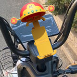 Maxbell Cute God of Wealth Holder Bike Phone Mount for Motorcycle Electric Motorbike Handlebar