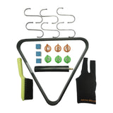 Maxbell Pool Cue Rack Sturdy Professional Protective Case Billiard Cue Tip Protector