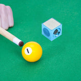 Maxbell Pool Cue Tip Shaper Portable Versatile Trimming Lightweight Grinding Trimmer Blue