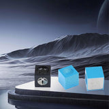 Maxbell Pool Cue Tip Shaper Portable Versatile Trimming Lightweight Grinding Trimmer Blue