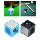 Maxbell Pool Cue Tip Shaper Portable Versatile Trimming Lightweight Grinding Trimmer Blue