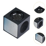 Maxbell Pool Cue Tip Shaper Portable Versatile Trimming Lightweight Grinding Trimmer Black