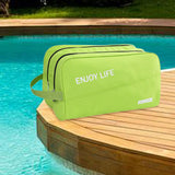 Maxbell Gym Bag Multipurpose Tote Oxford Cloth Crossbody Bags for Workout Sports Gym Green