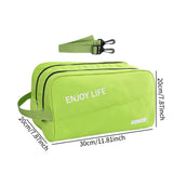 Maxbell Gym Bag Multipurpose Tote Oxford Cloth Crossbody Bags for Workout Sports Gym Green