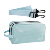 Maxbell Gym Bag Multipurpose Tote Oxford Cloth Crossbody Bags for Workout Sports Gym Blue