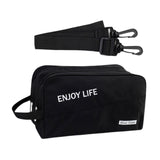 Maxbell Gym Bag Multipurpose Tote Oxford Cloth Crossbody Bags for Workout Sports Gym Black