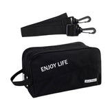 Maxbell Gym Bag Multipurpose Tote Oxford Cloth Crossbody Bags for Workout Sports Gym Black