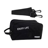 Maxbell Gym Bag Multipurpose Tote Oxford Cloth Crossbody Bags for Workout Sports Gym Black