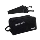 Maxbell Gym Bag Multipurpose Tote Oxford Cloth Crossbody Bags for Workout Sports Gym Black