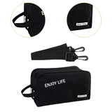 Maxbell Gym Bag Multipurpose Tote Oxford Cloth Crossbody Bags for Workout Sports Gym Black