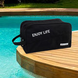 Maxbell Gym Bag Multipurpose Tote Oxford Cloth Crossbody Bags for Workout Sports Gym Black