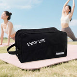 Maxbell Gym Bag Multipurpose Tote Oxford Cloth Crossbody Bags for Workout Sports Gym Black