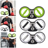 Maxbell Burn Rotator Machine for Forearm Trainer for Gyms Sturdy Accessory Versatile 6 Lbs Green