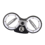 Maxbell Burn Rotator Machine for Forearm Trainer for Gyms Sturdy Accessory Versatile 12 Lbs Silver