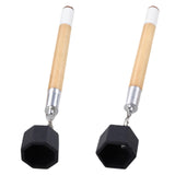Maxbell Pocket Pool Cue Chalk Holder Compact Professional Chalk Holder for Billiards Octagonal