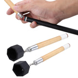 Maxbell Pocket Pool Cue Chalk Holder Compact Professional Chalk Holder for Billiards Octagonal