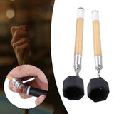 Maxbell Pocket Pool Cue Chalk Holder Compact Professional Chalk Holder for Billiards Octagonal