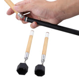 Maxbell Pocket Pool Cue Chalk Holder Compact Professional Chalk Holder for Billiards Octagonal