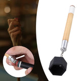 Maxbell Pocket Pool Cue Chalk Holder Compact Professional Chalk Holder for Billiards Hexagon
