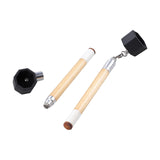 Maxbell Pocket Pool Cue Chalk Holder Compact Professional Chalk Holder for Billiards Hexagon