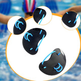 Maxbell Swimming Hand Paddles Gloves Swimming Aid for Men Women Kids Aquatic Fitness Black