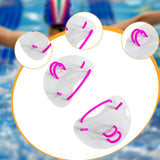 Maxbell Swimming Hand Paddles Gloves Swimming Aid for Men Women Kids Aquatic Fitness White