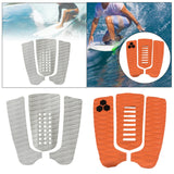 Maxbell 3Pcs Traction Pads DIY for Standup Skimboard White