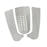 Maxbell 3Pcs Traction Pads DIY for Standup Skimboard White