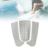 Maxbell 3Pcs Traction Pads DIY for Standup Skimboard White