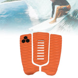 Maxbell 3Pcs Traction Pads DIY for Standup Skimboard Orange