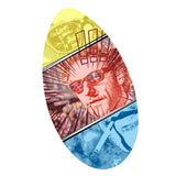 Maxbell Skimboard Beach Toy Standing Beach Sand Board for Adults Beginners Teenagers