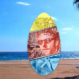 Maxbell Skimboard Beach Toy Standing Beach Sand Board for Adults Beginners Teenagers